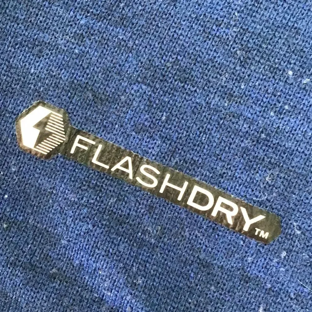 The North Face Blue Long Sleeve FlashDry Layering Hoodie